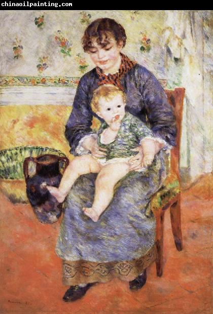 Pierre Renoir Mother and Child