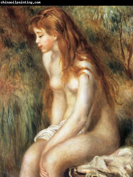 Pierre Renoir Young Girl Bathing