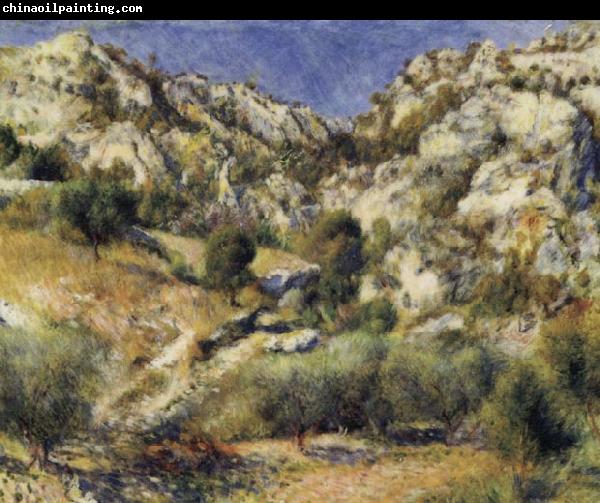 Pierre Renoir Rocky Crags at L'Estaque