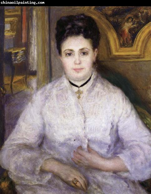 Pierre Renoir Madame Victor Chocquet