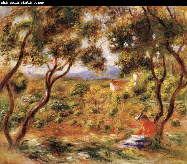 Pierre Renoir The Vines at Cagnes