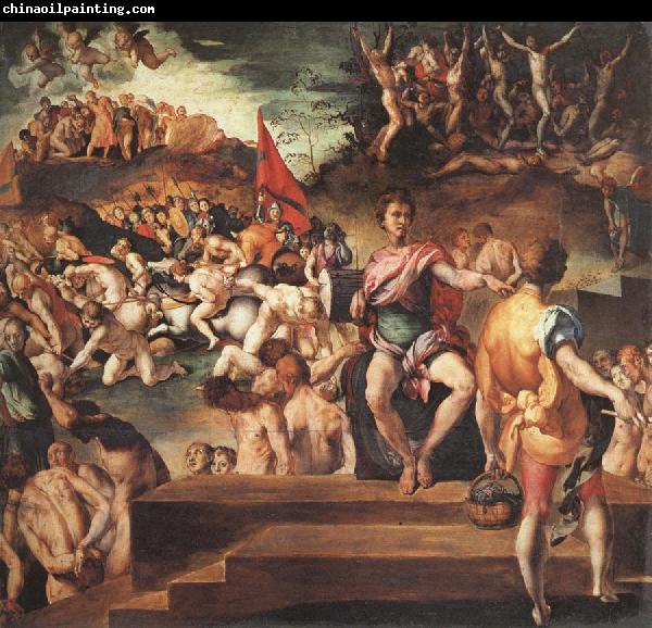 Pontormo Martydom of St.Maurice and the Theban Legions