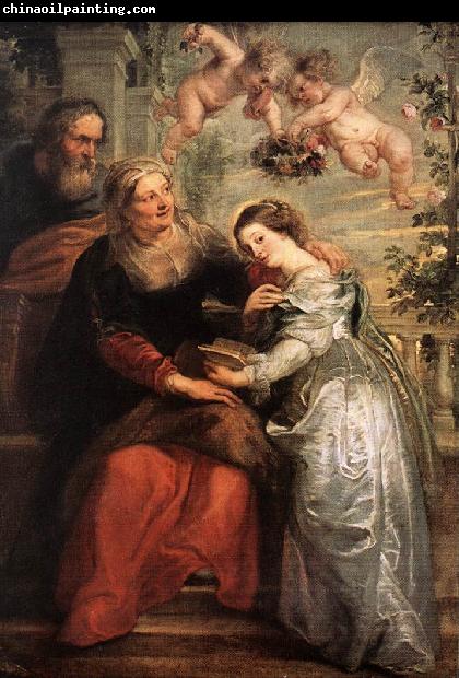 RUBENS, Pieter Pauwel The Education of the Virgin