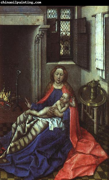 Robert Campin Madonna by the Fireside