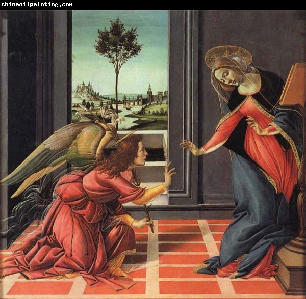 Sandro Botticelli The Annunciation