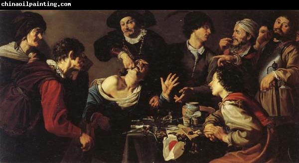 Theodoor Rombouts The Tooth-puller