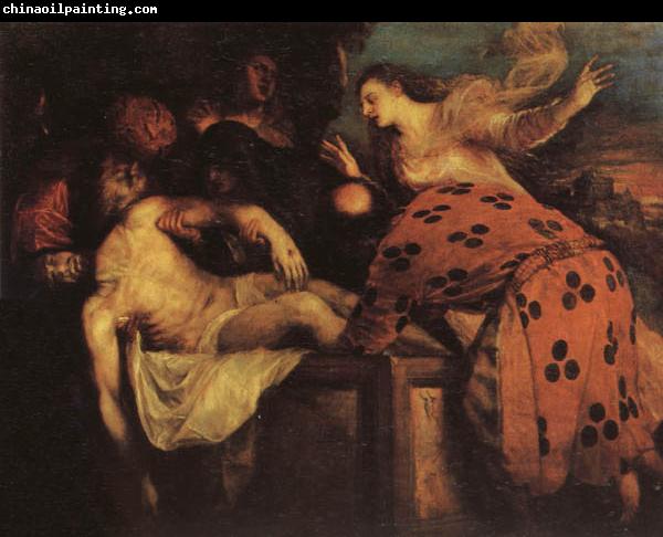 Titian The Entombment of Christ