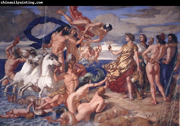 William Dyce Neptune Resigning to Britannia the Empire of the sea