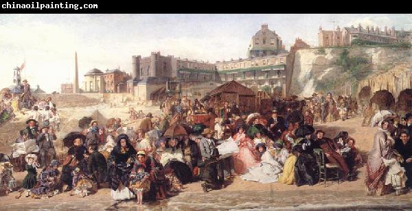 William Powell  Frith Life at the Seaside (Ramsgate Sands)