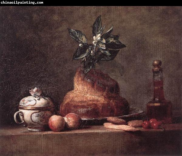 jean-Baptiste-Simeon Chardin La Brioche