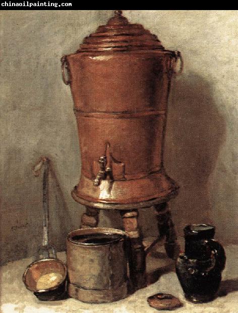 jean-Baptiste-Simeon Chardin The Copper Drinking Fountain