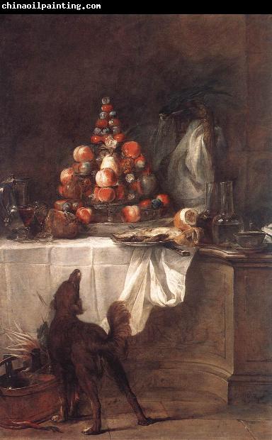 jean-Baptiste-Simeon Chardin The Buffet