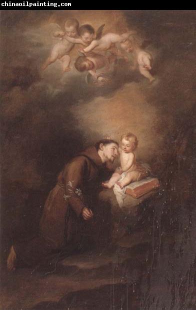 unknow artist The Christ child appearing to saint anthony of padua