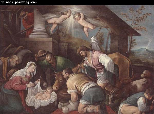 unknow artist The adoration of  the shepherds