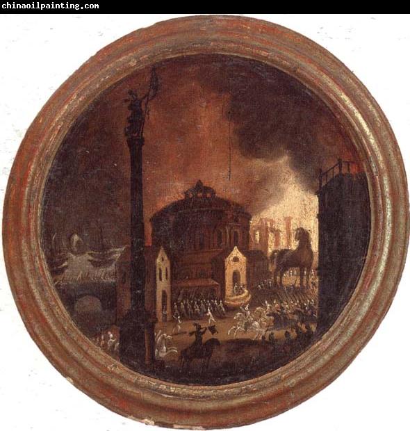 unknow artist The Destruction of troy