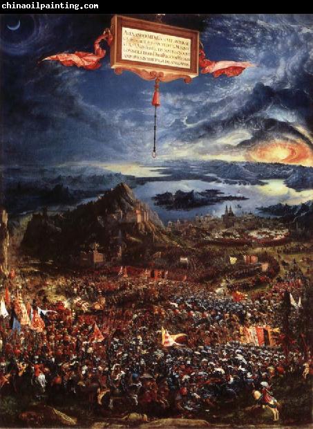 Albrecht Altdorfer Victory of Alexander over Darius,King of the Persians