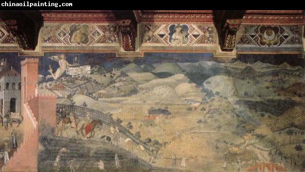 Ambrogio Lorenzetti Effects of Good Government in the City