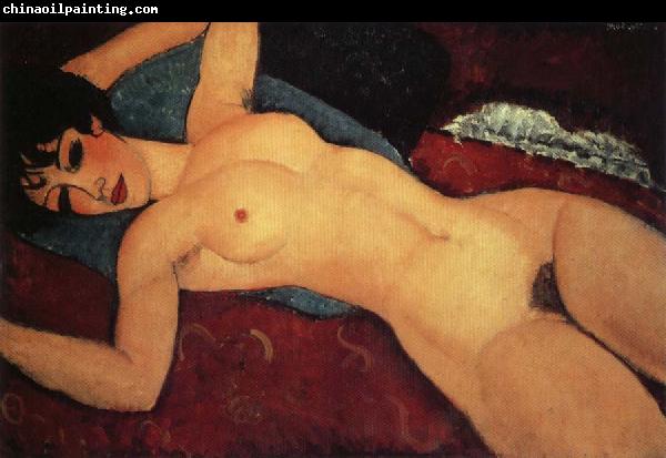 Amedeo Modigliani Nude on a Cushion