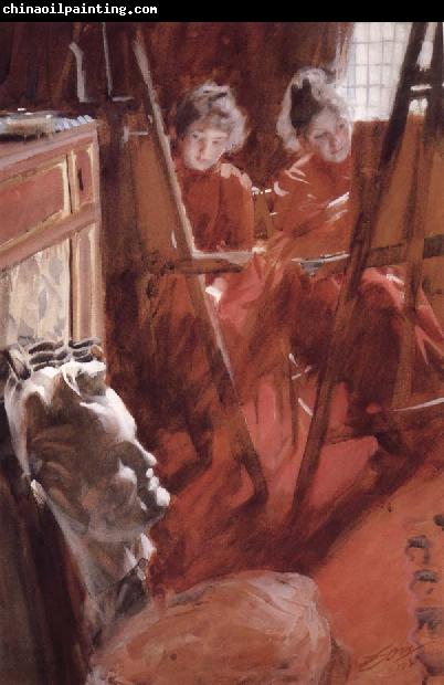 Anders Zorn Les Demoiselles Schwartz