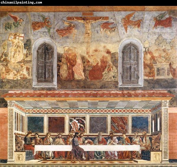 Andrea del Castagno Last Supper and Stories of Christ's Passion