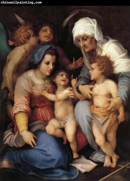 Andrea del Sarto,Andrea d Agnolo di Francesco dit Sainte Famille aux Anges