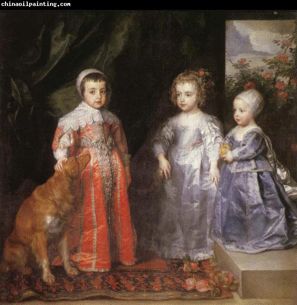 Anthony Van Dyck Portrait of the Children of Charles I of England