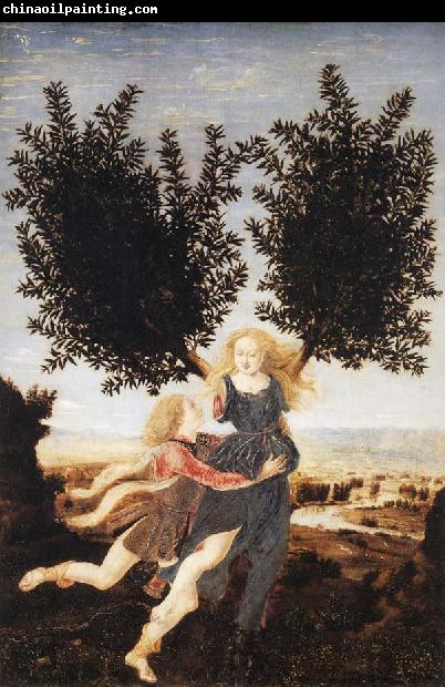 Antonio Pollaiuolo Apollo and Daphne