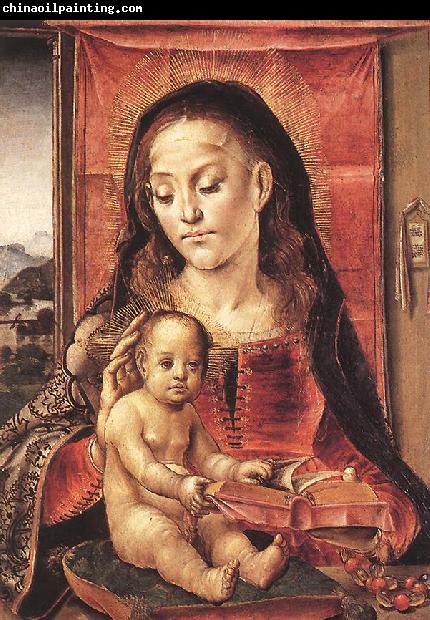 BERRUGUETE, Pedro Virgin and Child