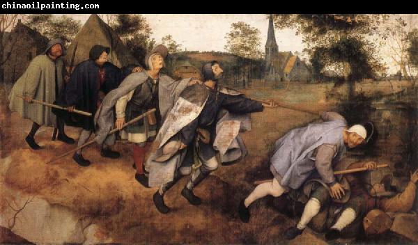 BRUEGEL, Pieter the Elder Parable of the Blind Leading the Blind