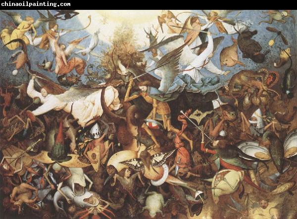 BRUEGEL, Pieter the Elder Fall of the Rebel Angels