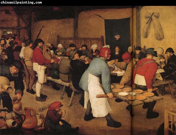 BRUEGEL, Pieter the Elder Peasant Wedding Feast