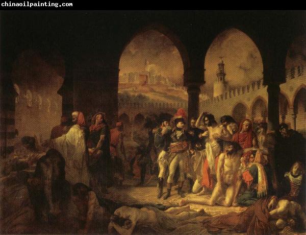 Baron Antoine-Jean Gros Napoleon Visiting the Plague Vicims at jaffa,March 11.1799