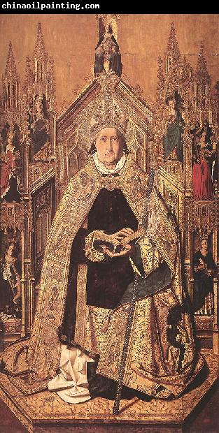 Bartolome Bermejo St Dominic Enthroned in Glory