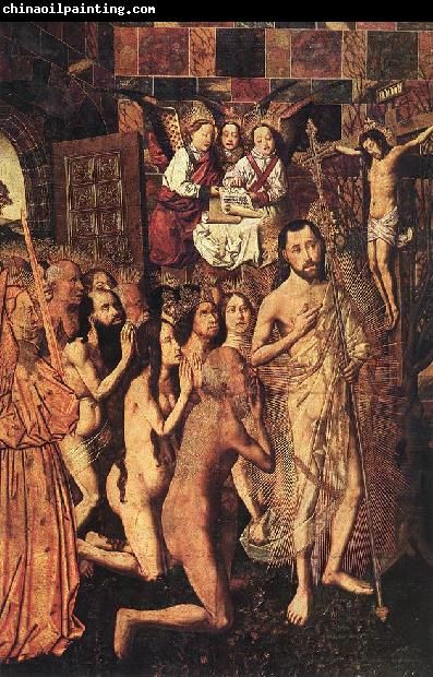 Bartolome Bermejo Christ Leading the Patriarchs to the Paradise