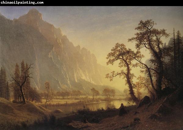 Bierstadt Albert Sunris,Yosemite Valley