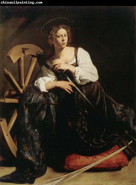 Caravaggio Saint Catherine