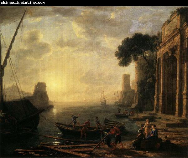 Claude Lorrain Morning in the Harbor