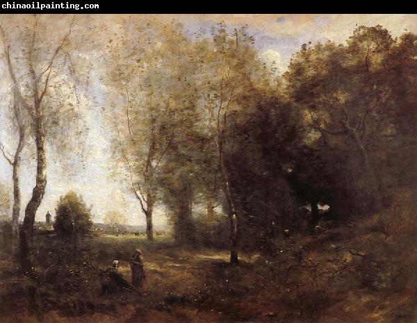 Corot Camille Les Bucheronnes