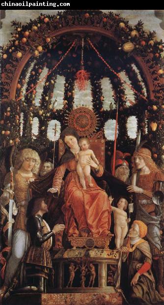 Correggio Andrea Mantegna Madonna della Vittoria