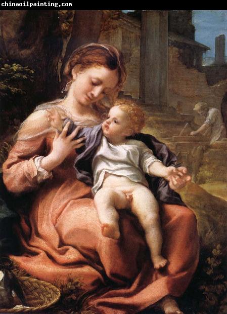 Correggio Madonna della Cesta