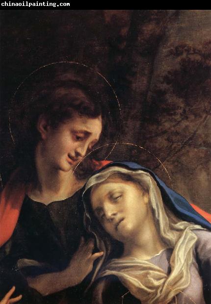 Correggio Deposition,details