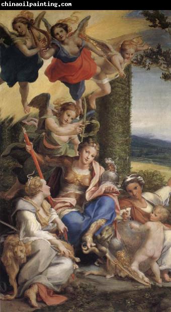 Correggio Allegory of Virtue