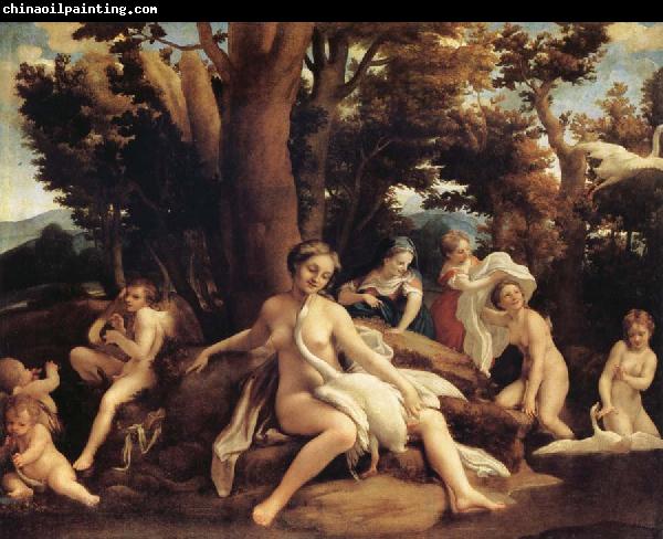 Correggio Leda