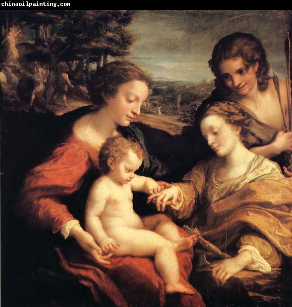 Correggio Wedding of Saint Catherine