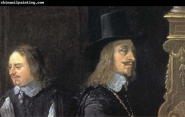 David Teniers Details of Archduke Leopold Wihelm's Galleries at Brussels