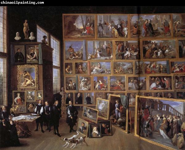 David Teniers Archduke Leopold Wihelm's Galleries at Brussels