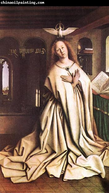 EYCK, Jan van Mary of the Annunciation