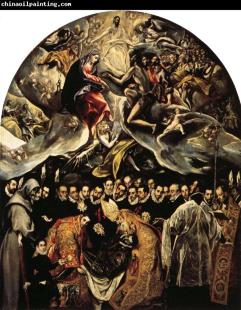 El Greco The Burial of Count of Orgaz