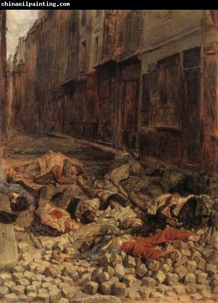 Ernest Meissonier Remembrance of Barricades in June 1848