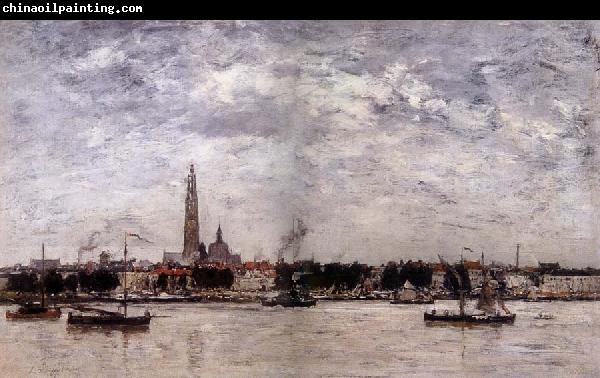 Eugene Boudin Le Port a Anvers